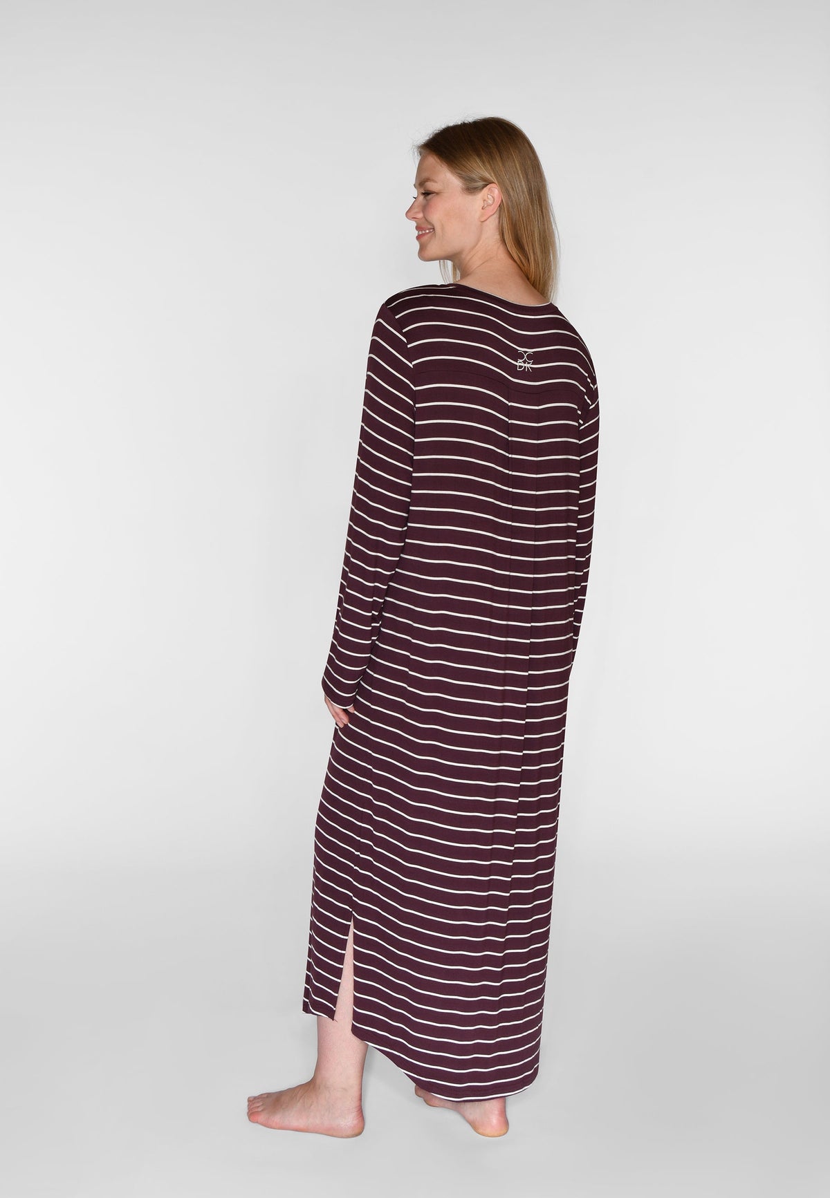 Nicole L/S Long Dress, Fudge Stripe – CCDK Copenhagen