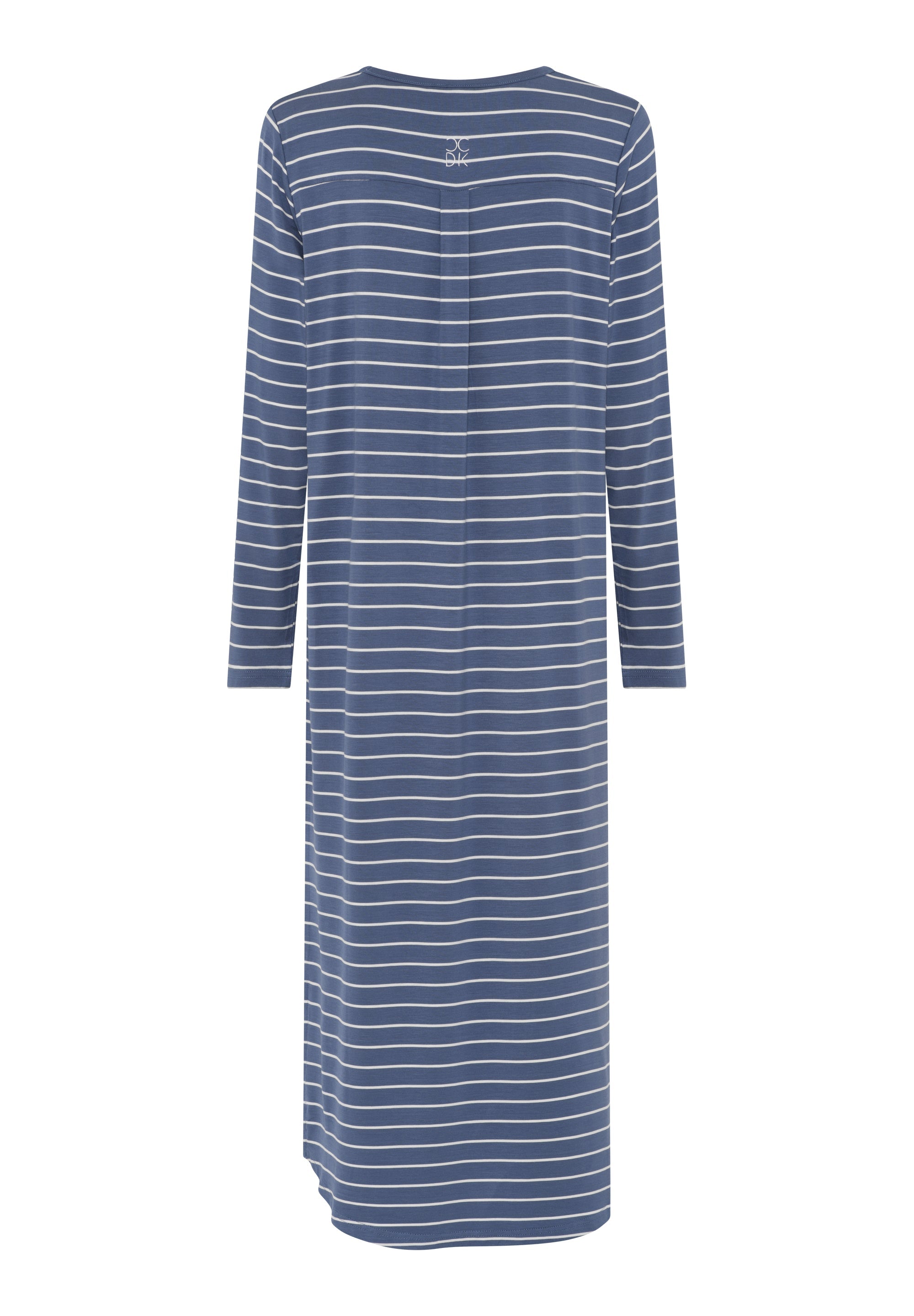 Nicole Long Sleeve Long Dress, Wild Wind Stripe
