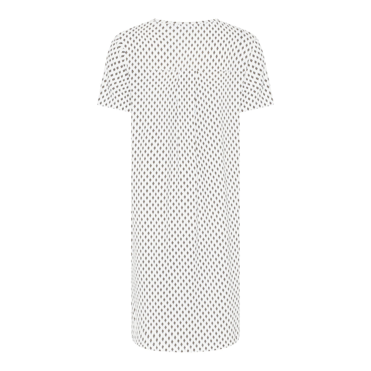 Nicole S/S Dress, Snow white AOP – CCDK Copenhagen