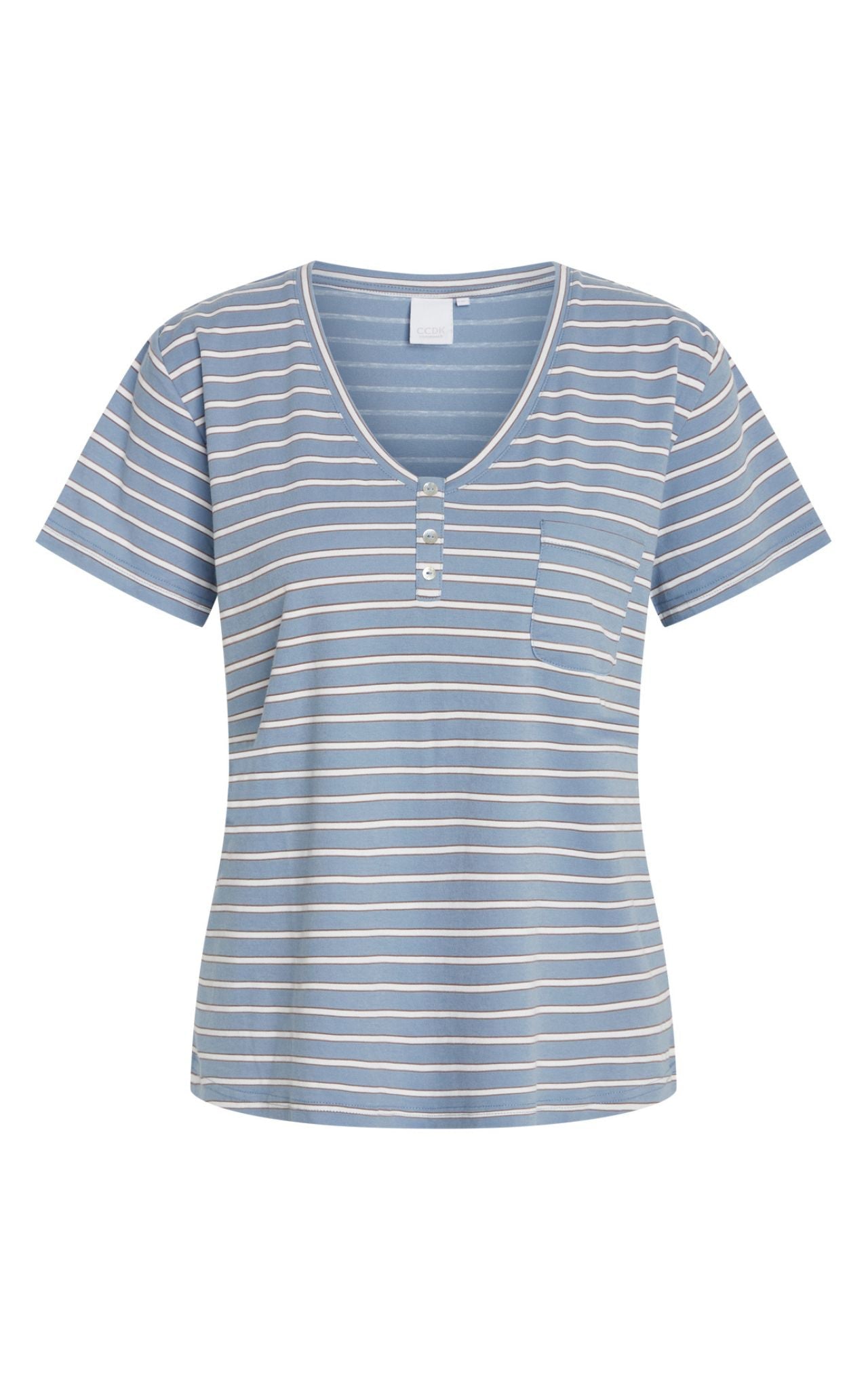 Jordan Short Sleeve T-shirt, Faded Denim Stripe