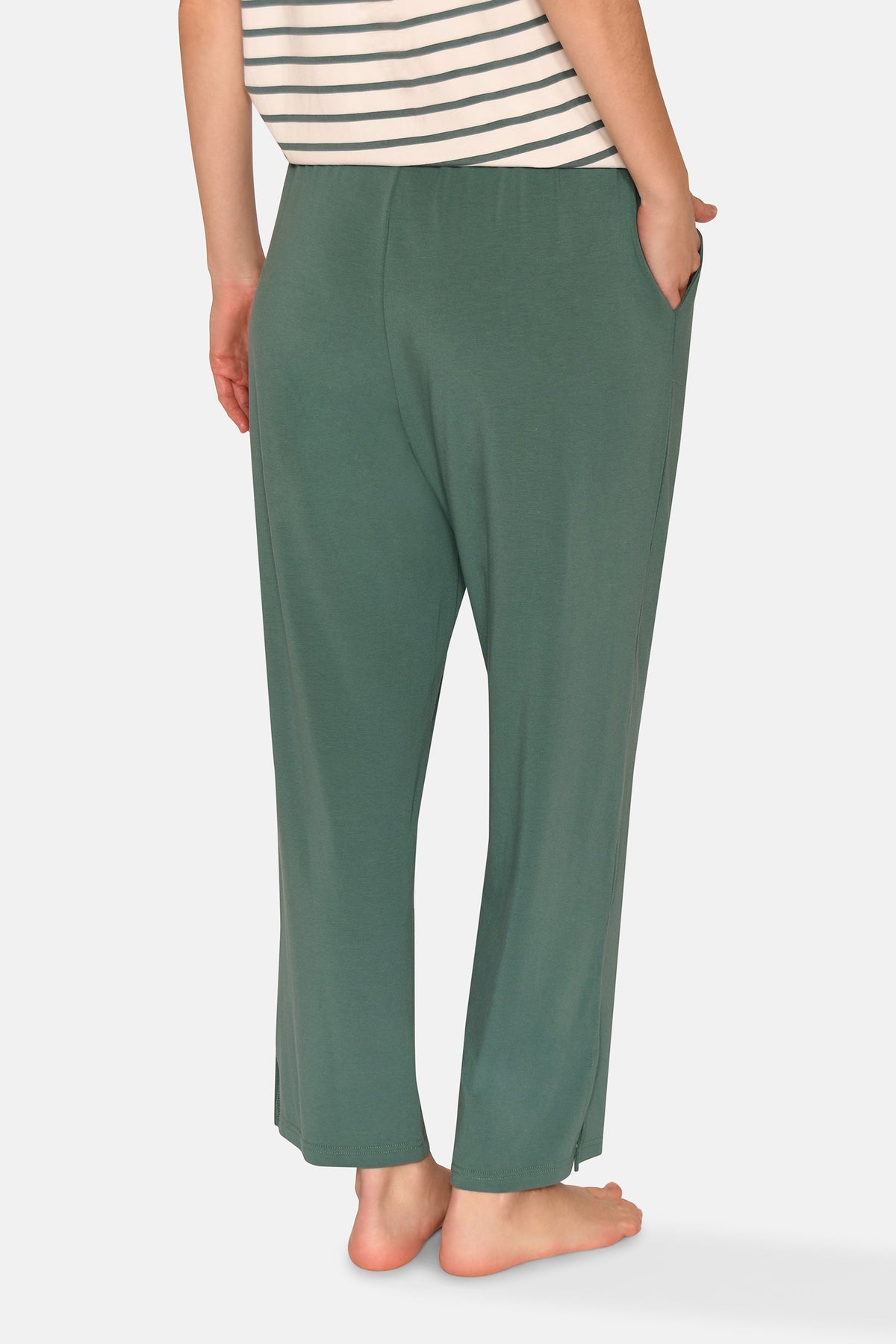 Charlot Crop Pants, Sagebrush Green – CCDK Copenhagen