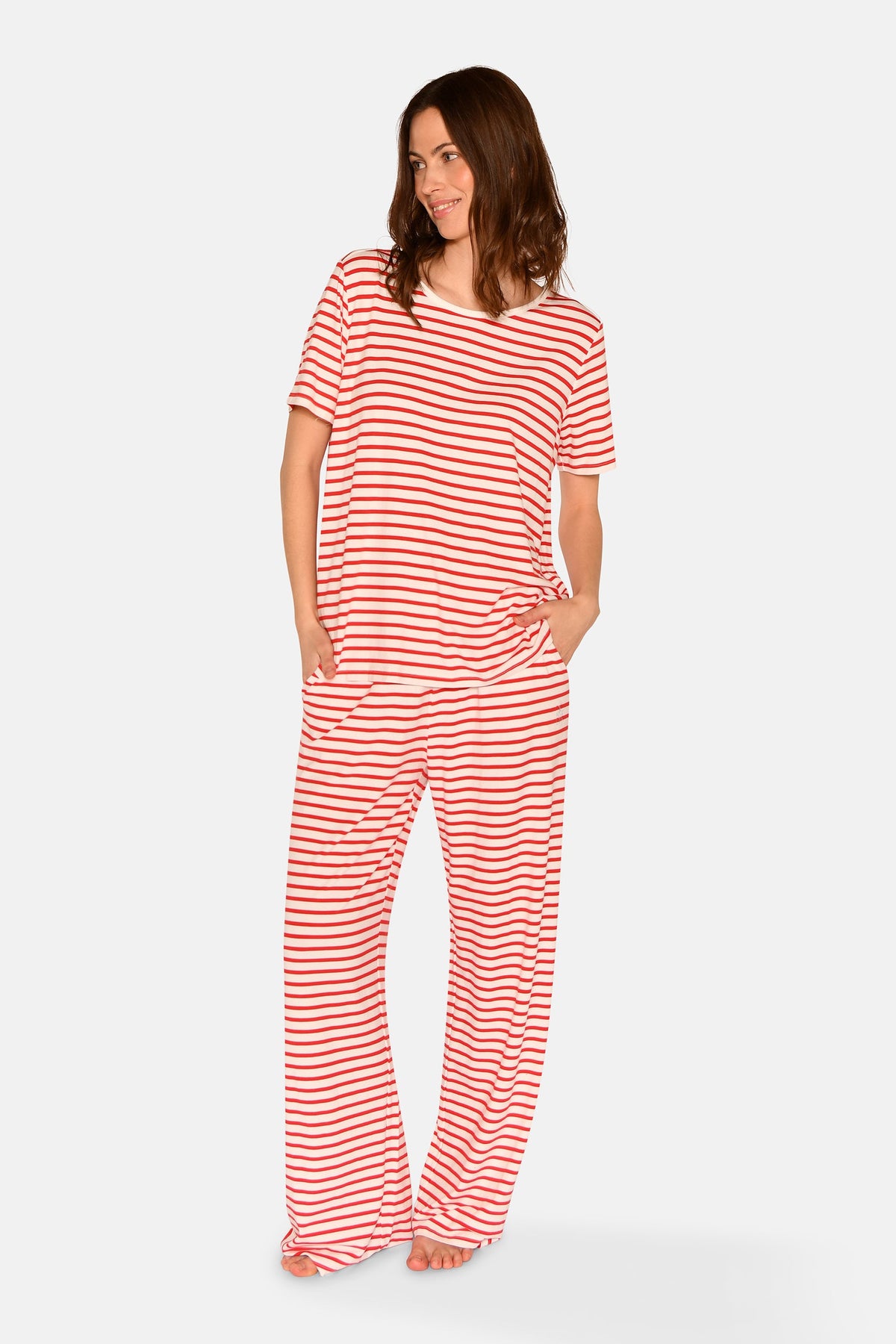 Bea S/S T-shirt, Bittersweet Stripe – CCDK Copenhagen