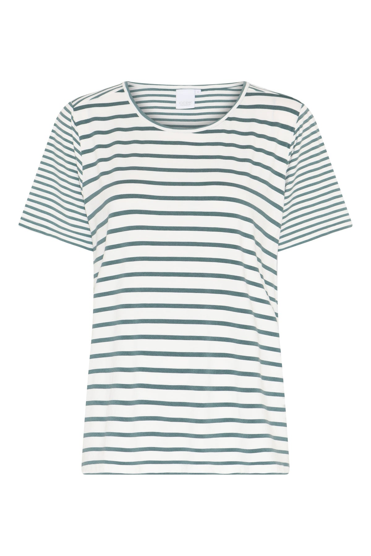 Bea S/S T-shirt, Sagebrush Green Stripe. – CCDK Copenhagen