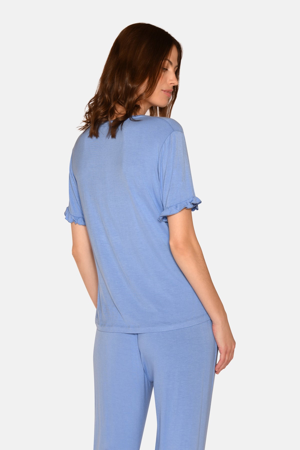 Jordan Frill T-shirt, Azurine – CCDK Copenhagen