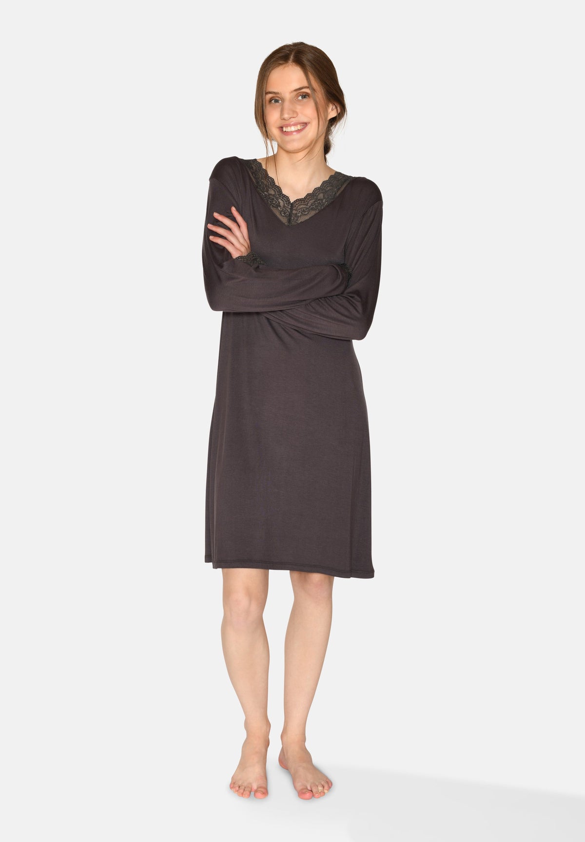 Karita Long Sleeve Dress, Pavement – CCDK Copenhagen