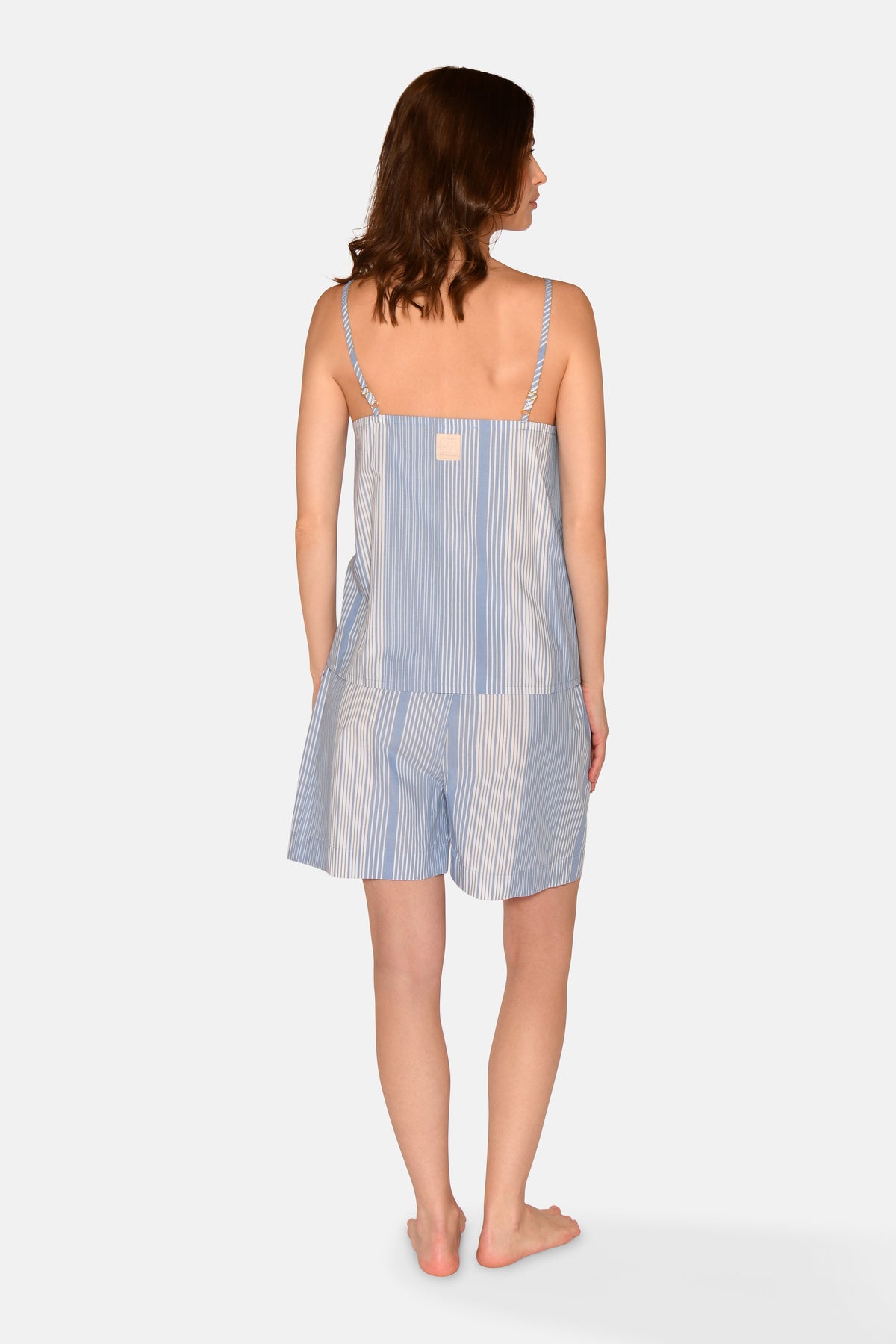 Runa Chemise Top, Azurine Stripe – CCDK Copenhagen