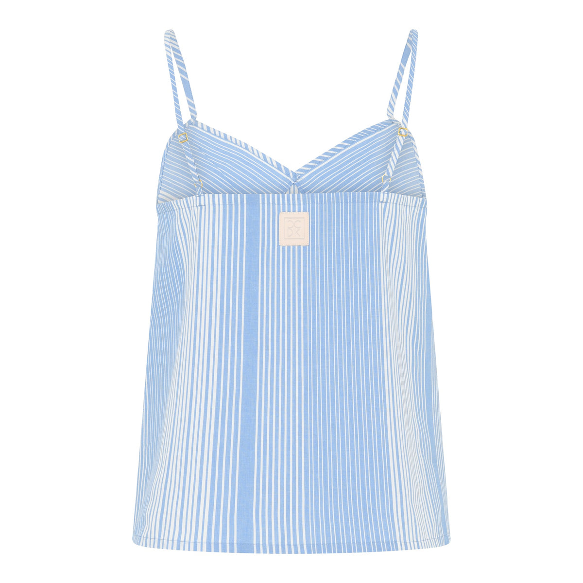 Runa Chemise Top, Azurine Stripe – CCDK Copenhagen