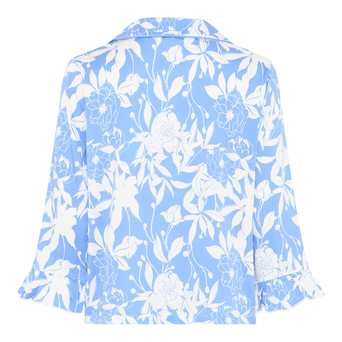 Saga Short Shirt, Azurine AOP. – CCDK Copenhagen