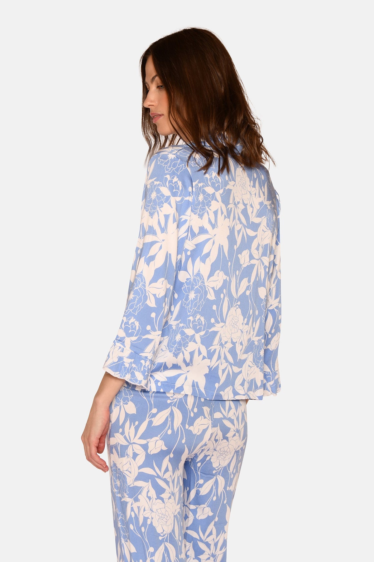 Saga Short Shirt, Azurine AOP. – CCDK Copenhagen