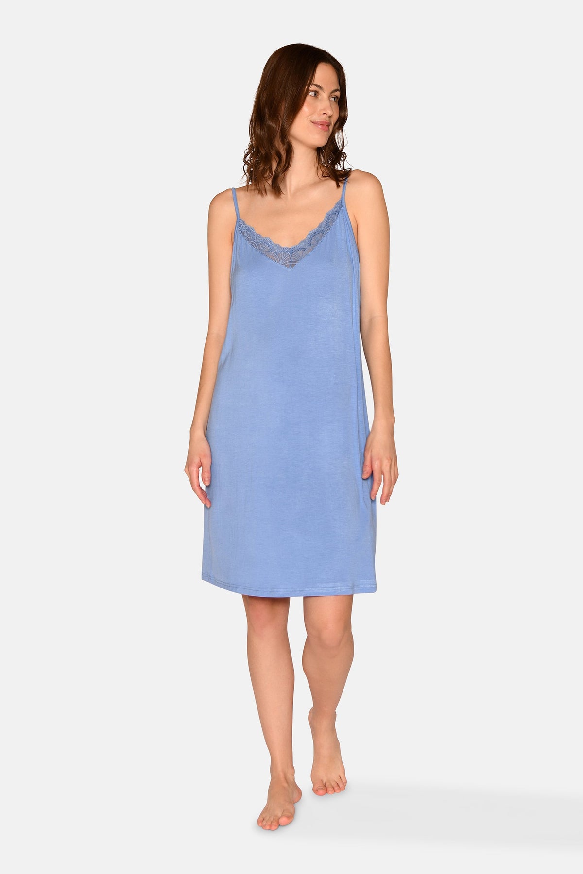 Laurel Chemise Dress, Azurine – CCDK Copenhagen