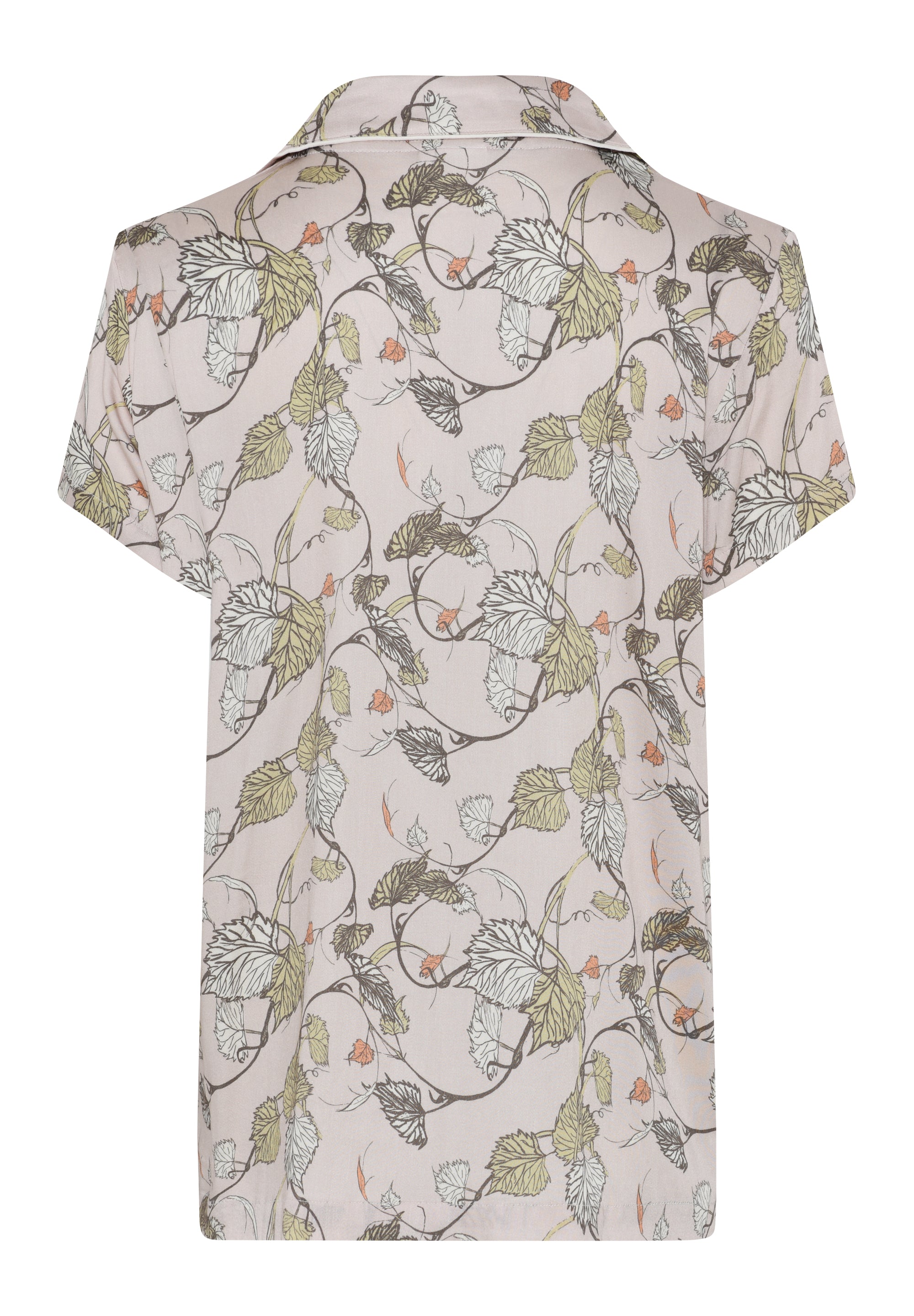 Josephine S/S Shirt, Crystal Gray AOP