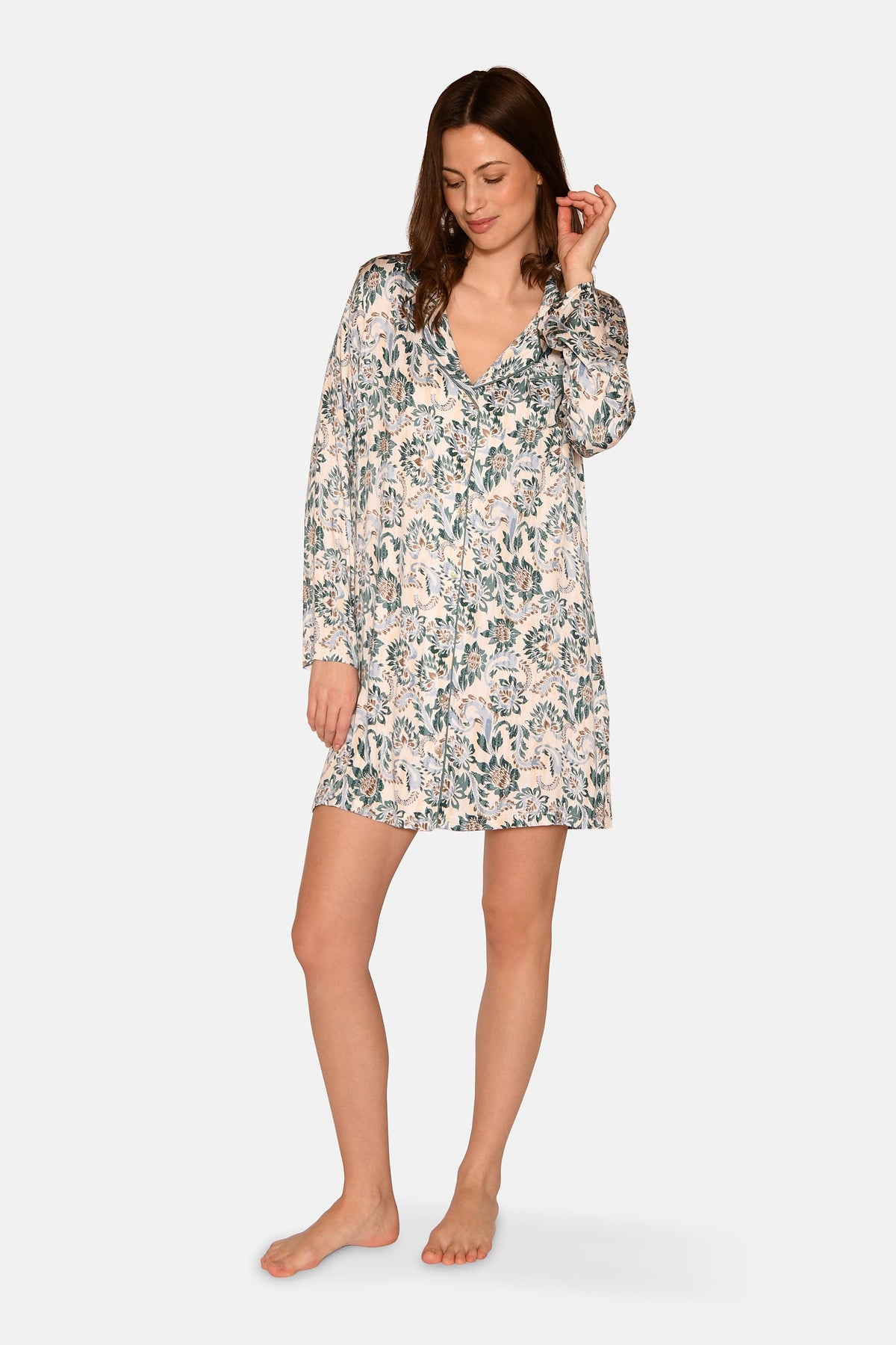 Josephine Dress, Sagebrush Green AOP – CCDK Copenhagen