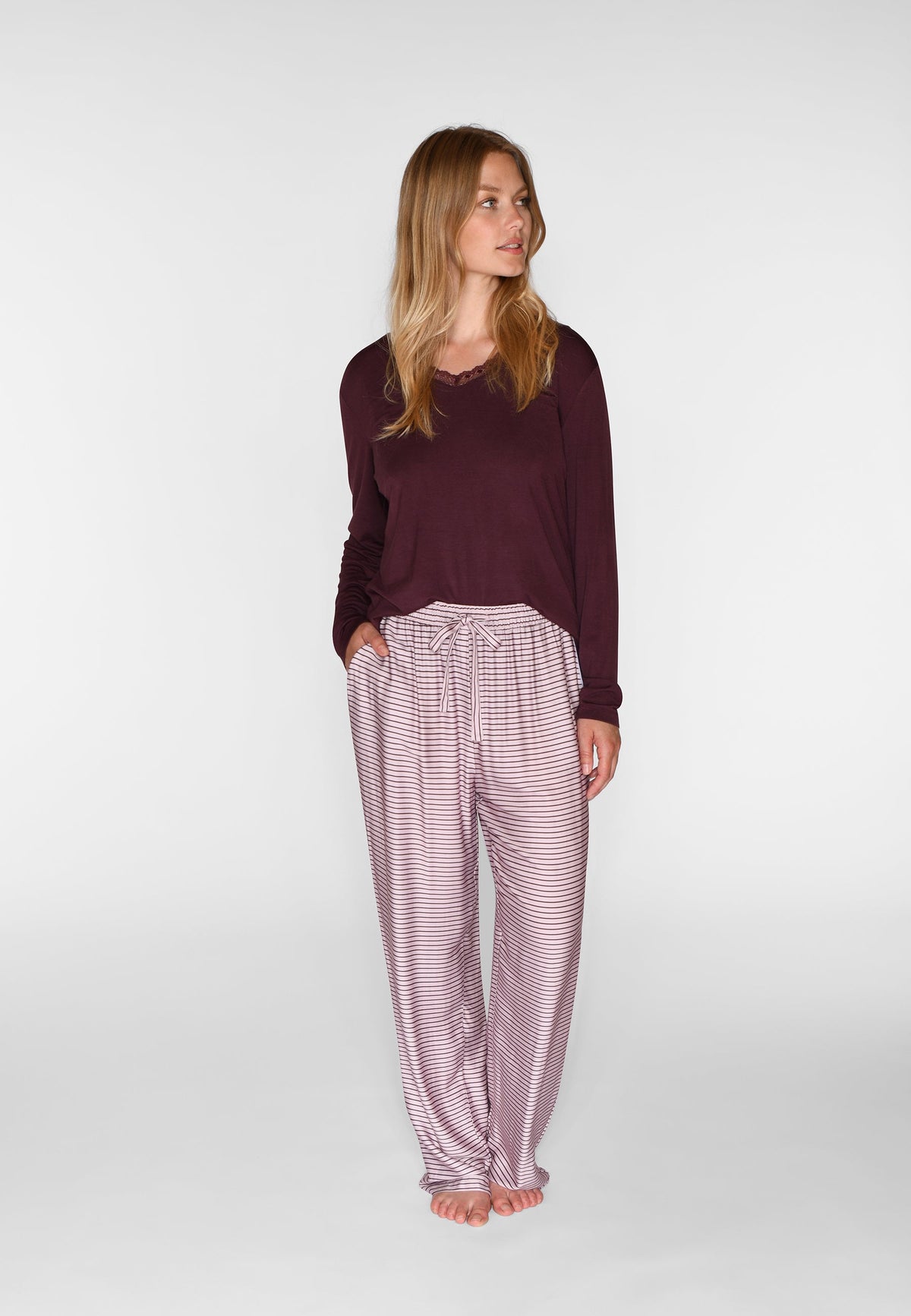 Janet Pants, Violet Ice Stripe – CCDK Copenhagen