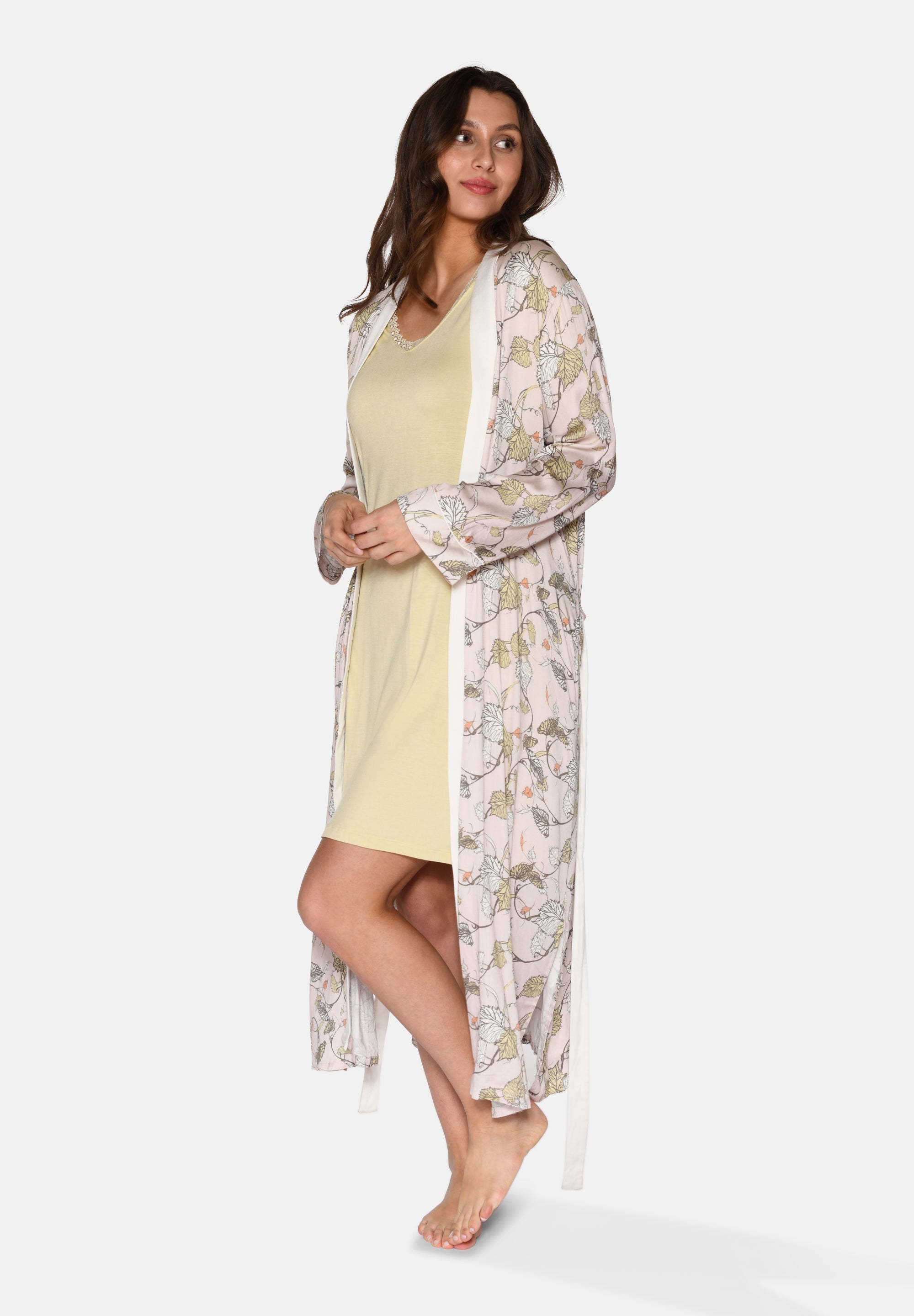 Noa Kimono, Crystal Gray AOP
