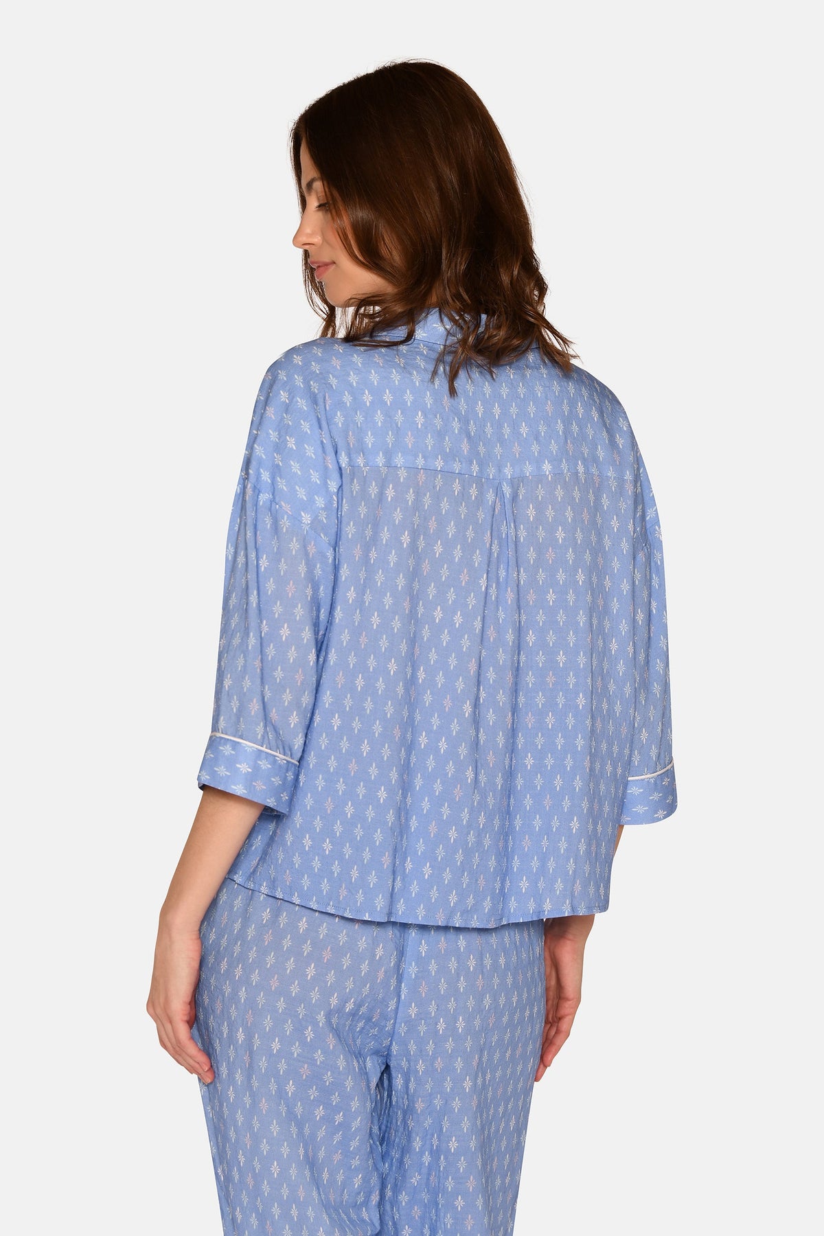 Sonja Shirt, Azurine AOP – CCDK Copenhagen