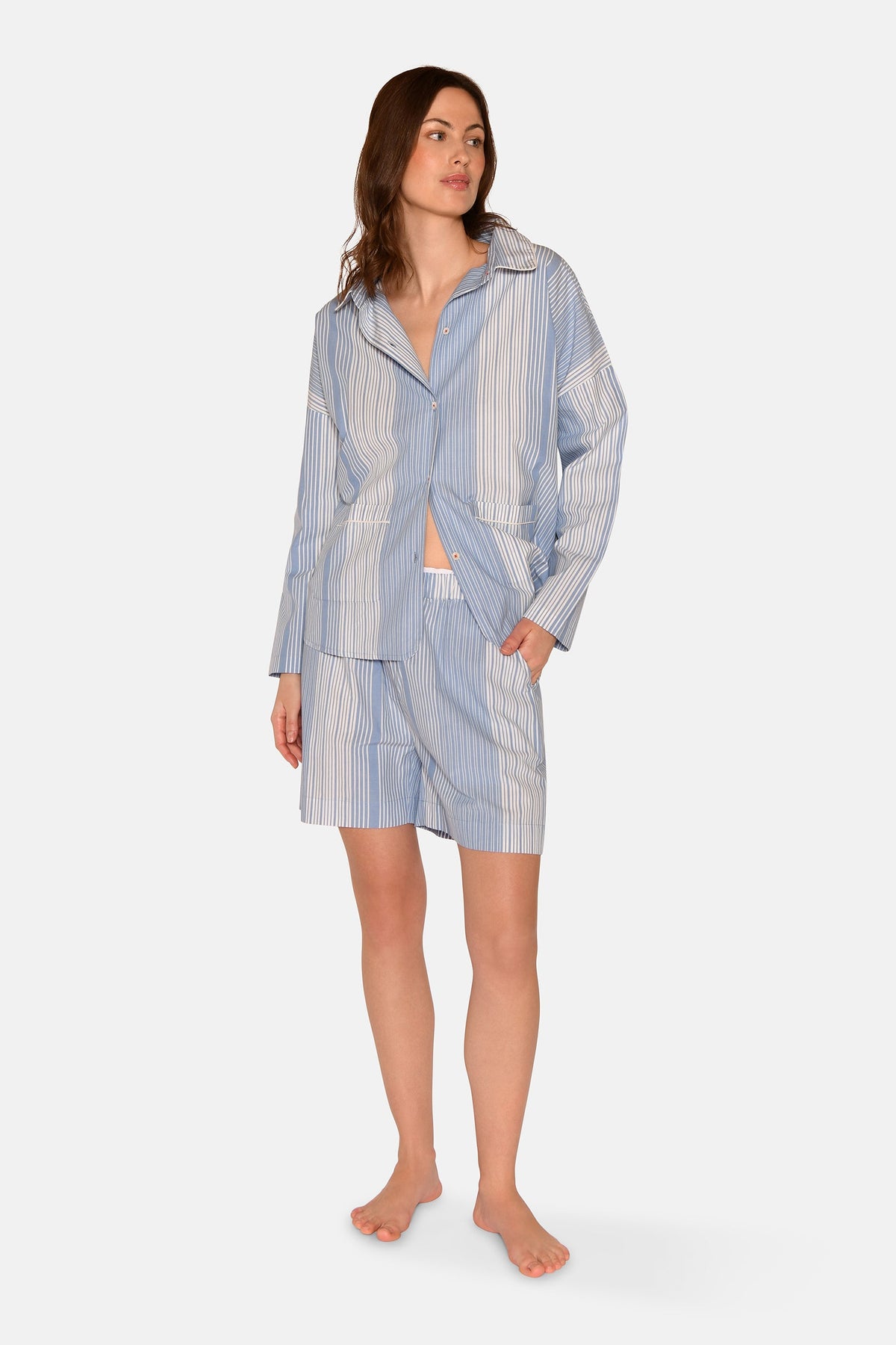 Amanda Shirt, Azurine Stripe – CCDK Copenhagen