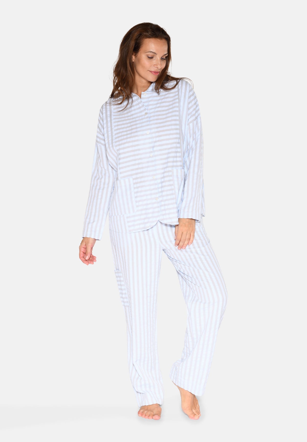 Amanda Shirt, Artic Ice Stripe – CCDK Copenhagen