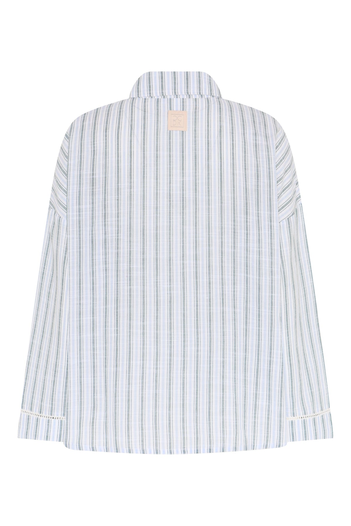 Amanda Shirt, Sagebrush Green Stripe – CCDK Copenhagen