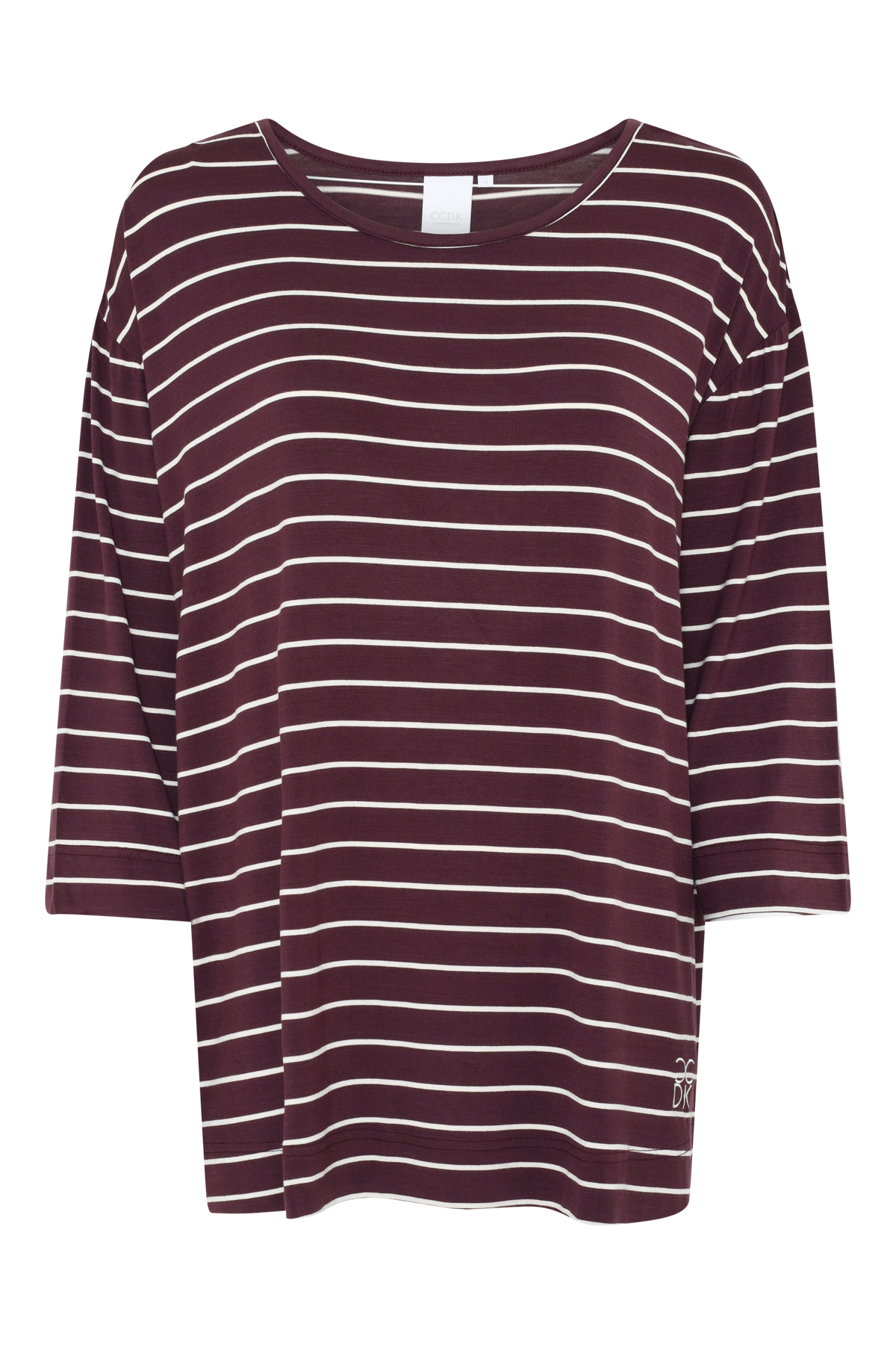 Janis T-shirt, Fudge Stripe – CCDK Copenhagen