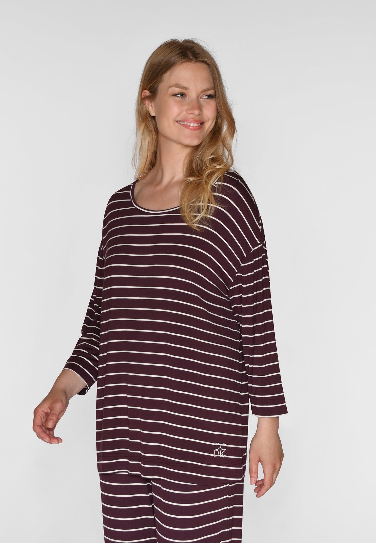 Janis T-shirt, Fudge Stripe – CCDK Copenhagen