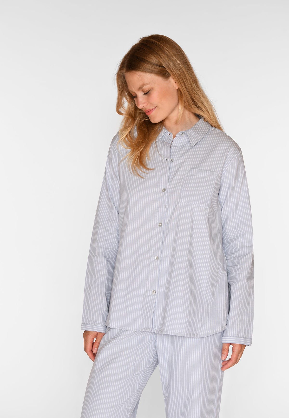 Mary Short Shirt, Eventide Stripe – CCDK Copenhagen