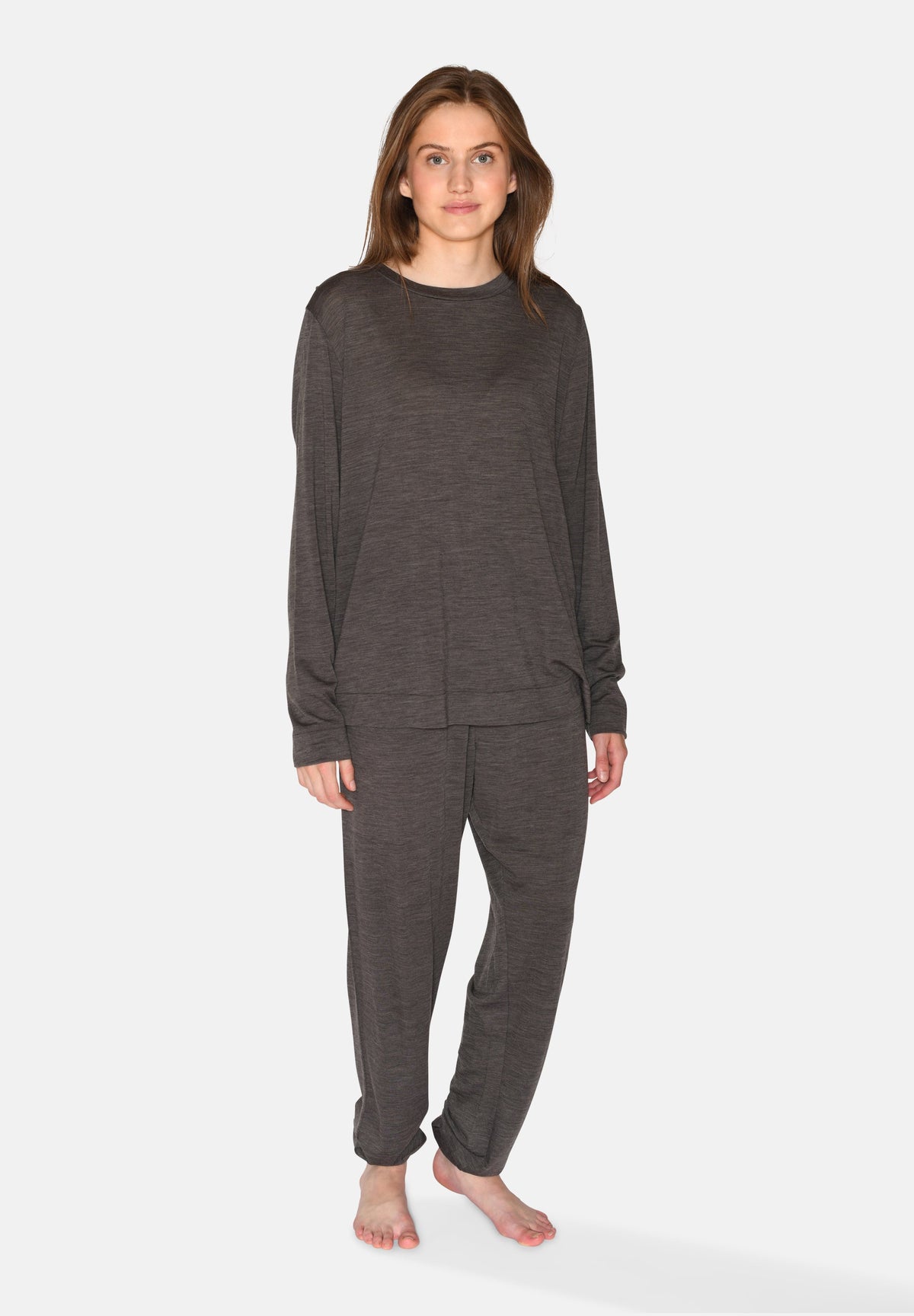 Marbel L/S T-shirt, Pavement Melange – CCDK Copenhagen