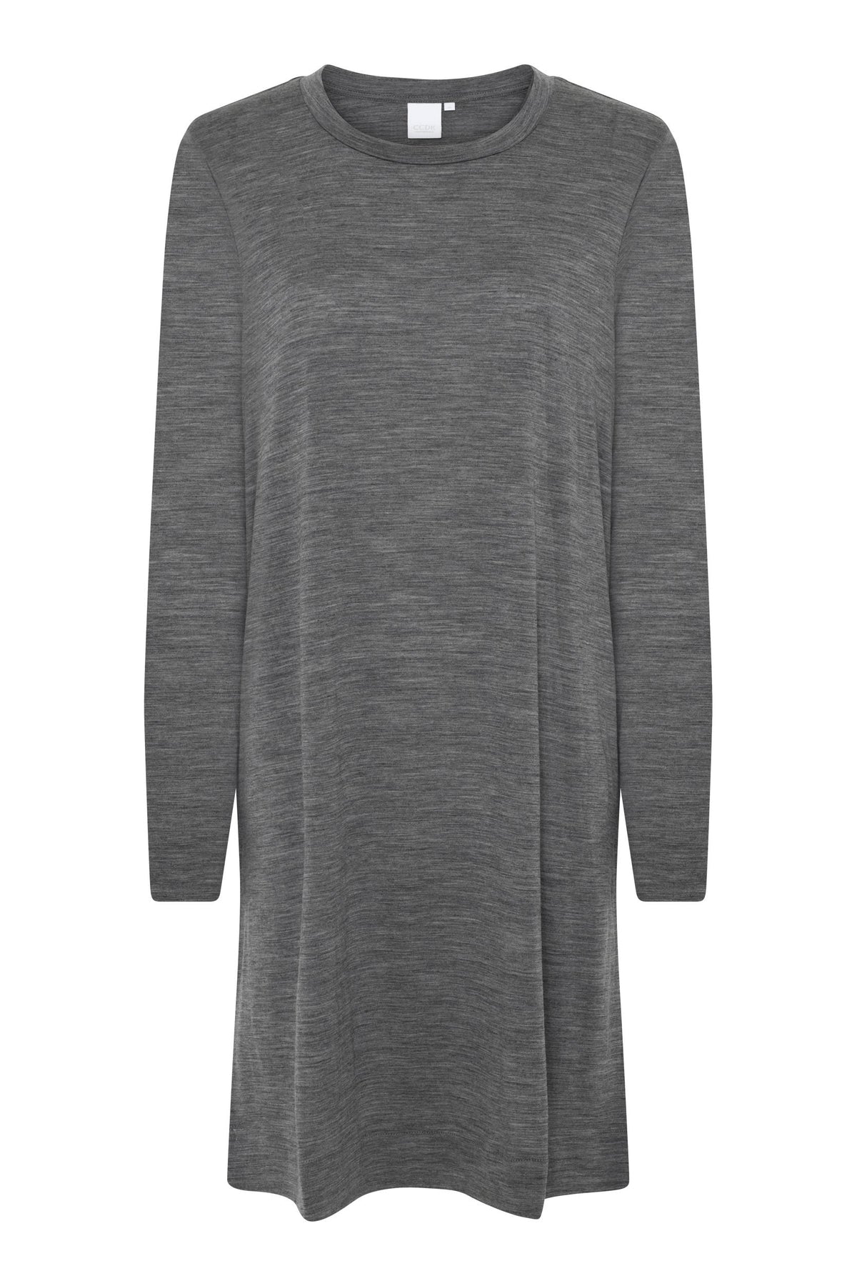 Marcia L/S Dress, Dark Grey Melange – CCDK Copenhagen