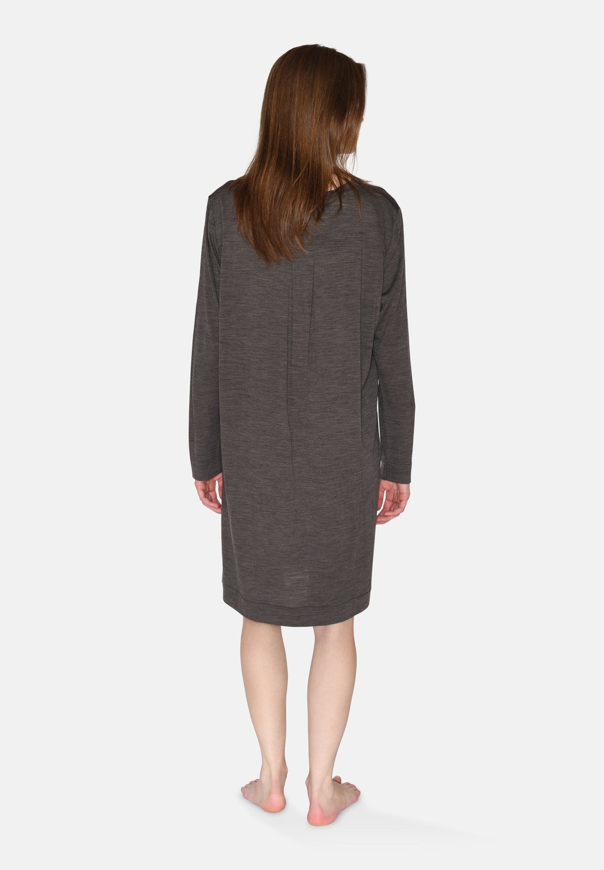 Marcia L/S Dress, Pavement Melange – CCDK Copenhagen