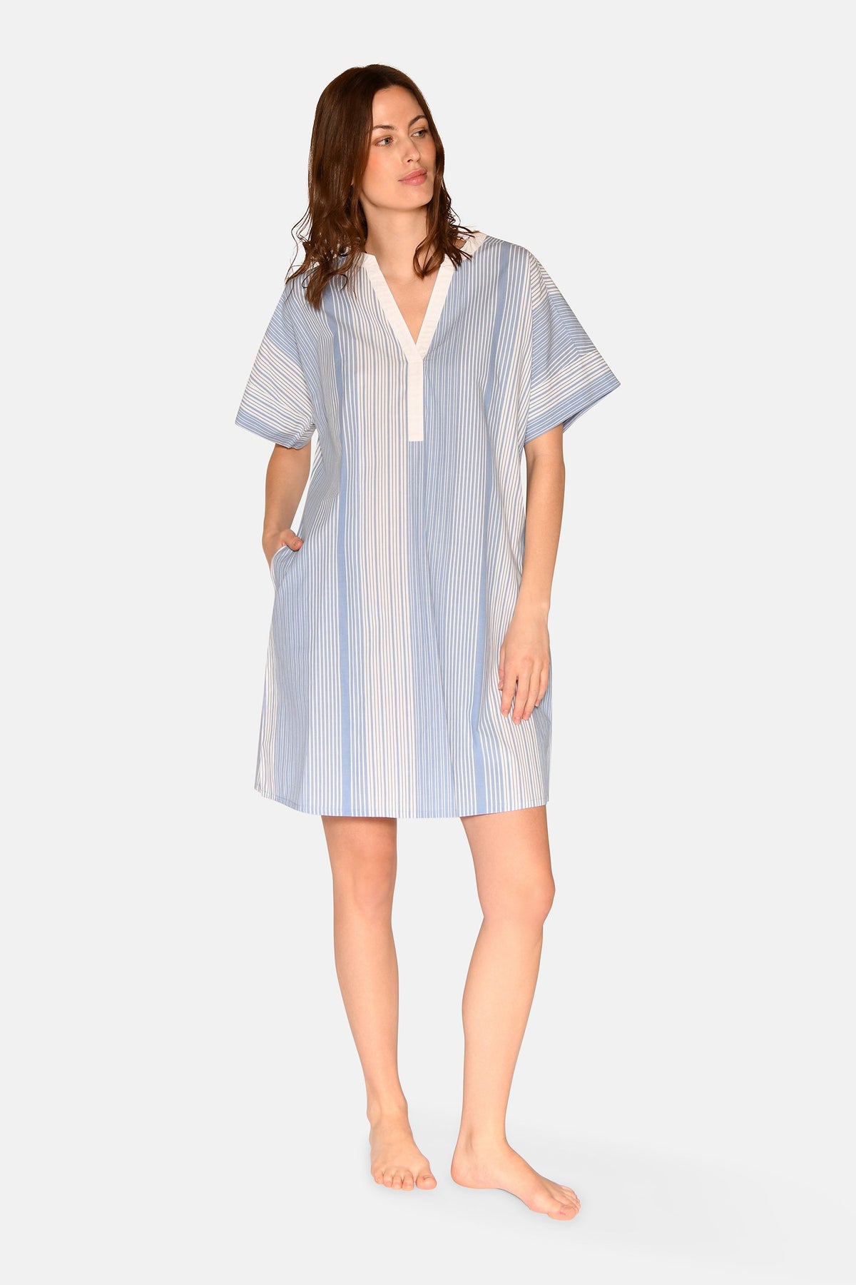 Aya Dress, Azurine Stripe – CCDK Copenhagen