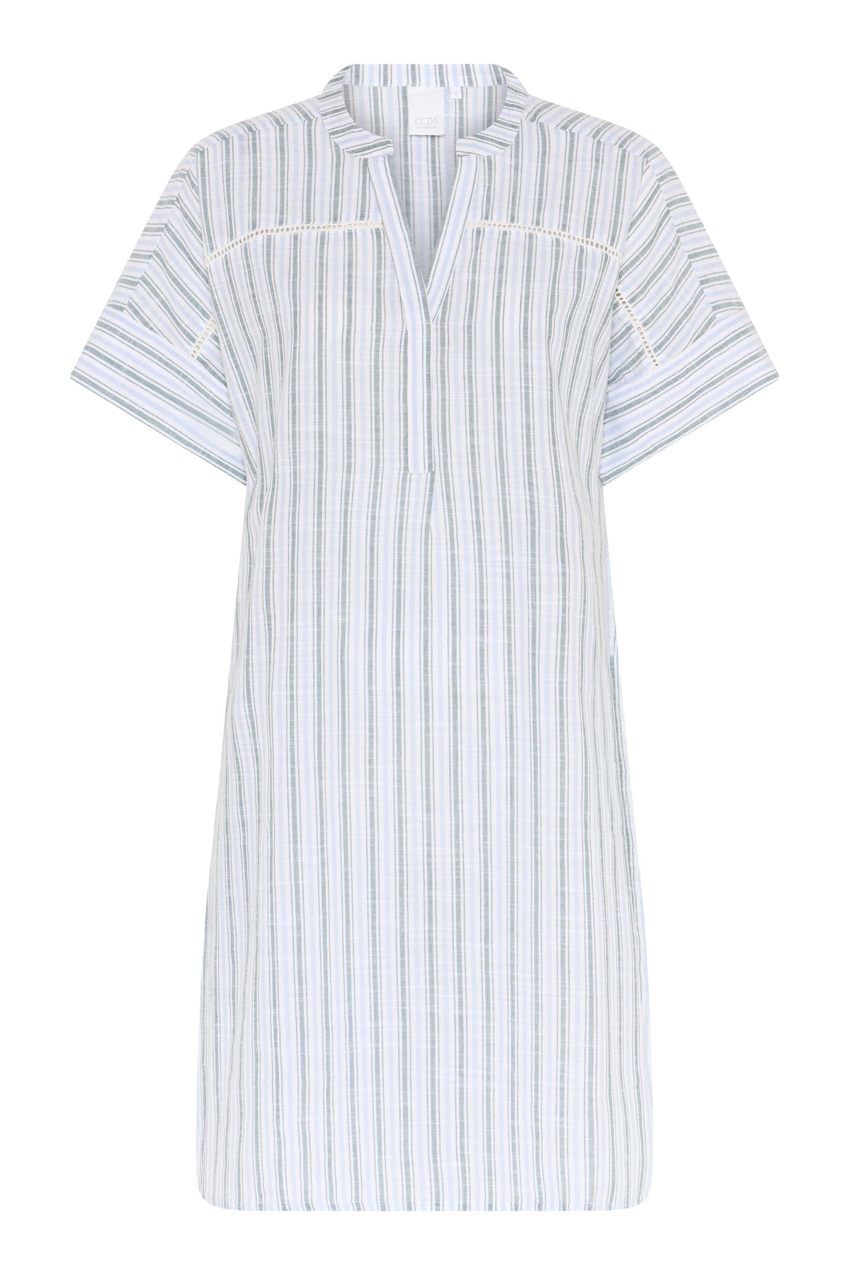 Aya Dress, Sagebrush Green Stripe – CCDK Copenhagen
