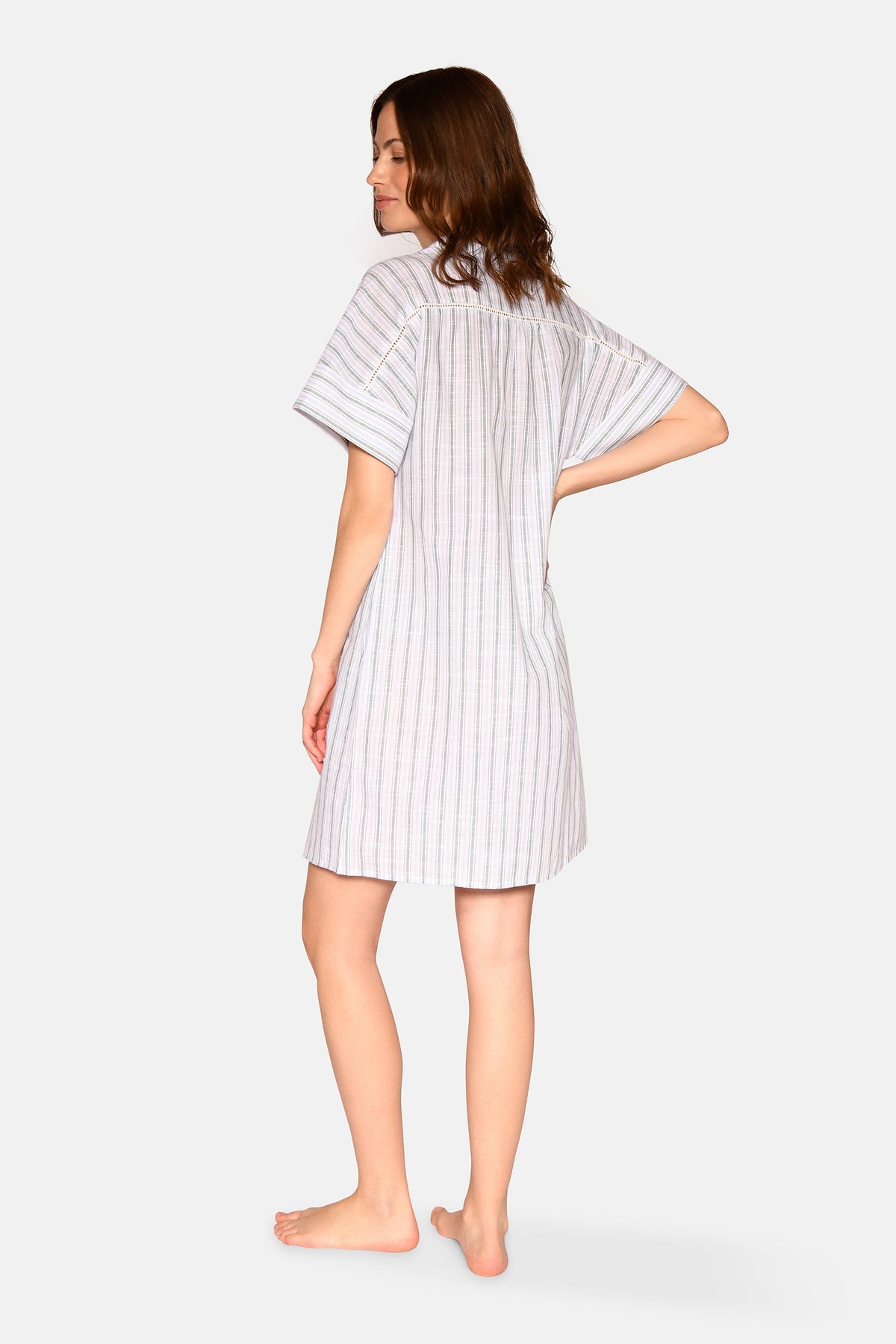 Aya Dress, Sagebrush Green Stripe – CCDK Copenhagen
