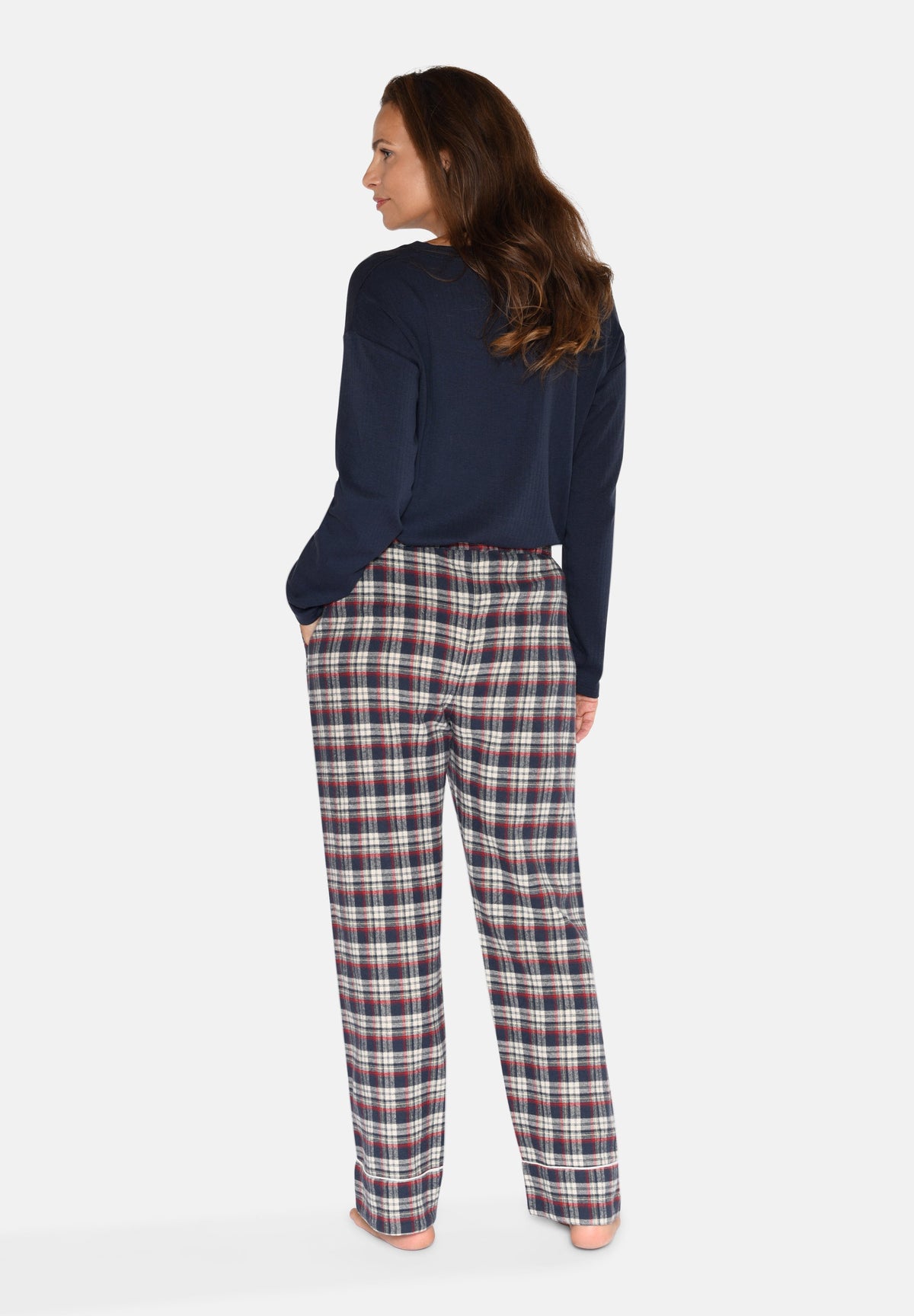 Nicola Check Pants, Parisian Night – CCDK Copenhagen