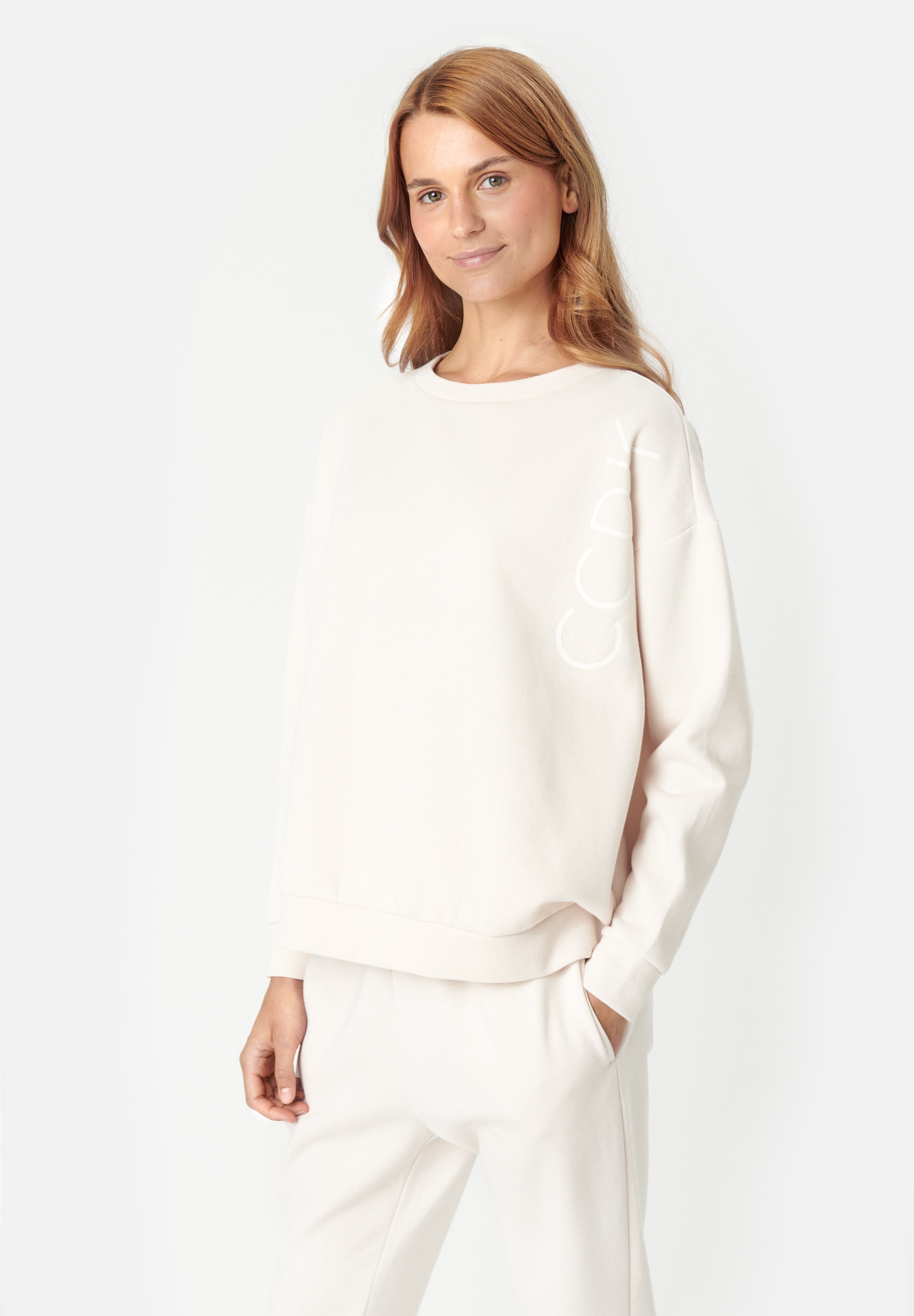 Nona Sweatshirt, Crystal Gray