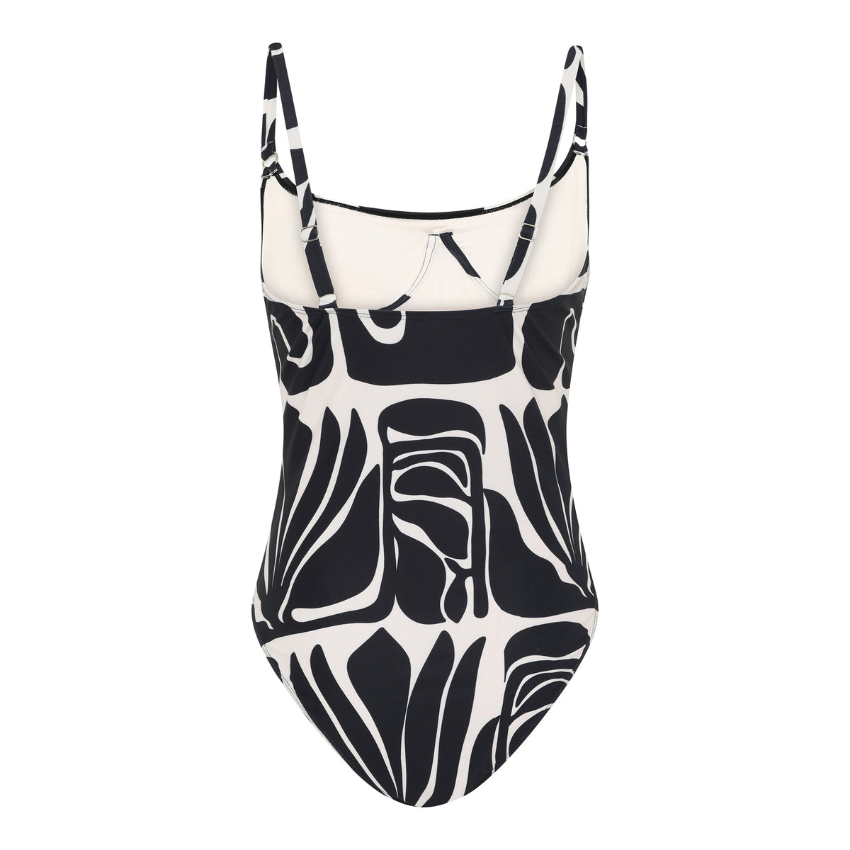 Bella Swimsuit w. Wire, Black AOP – CCDK Copenhagen