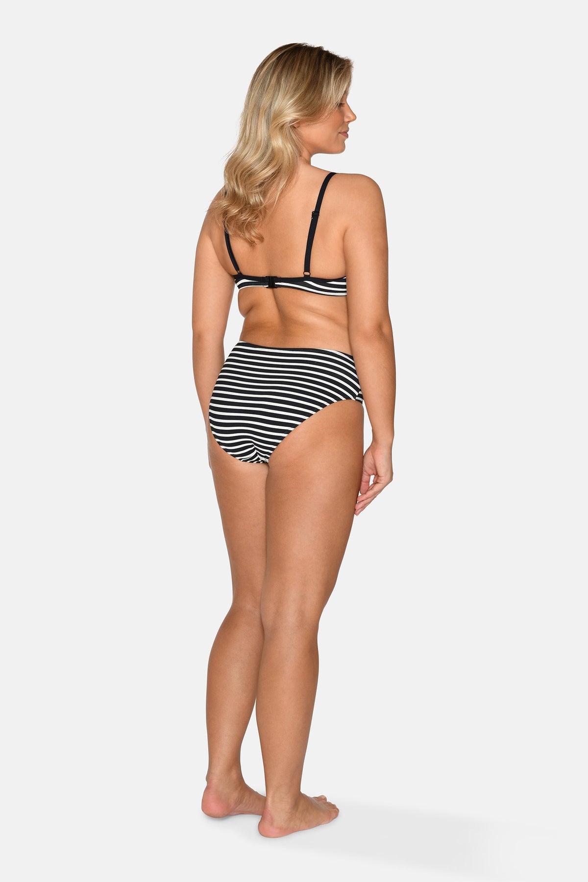 Brianna Midi Bikini Brief, Black Stripe – CCDK Copenhagen