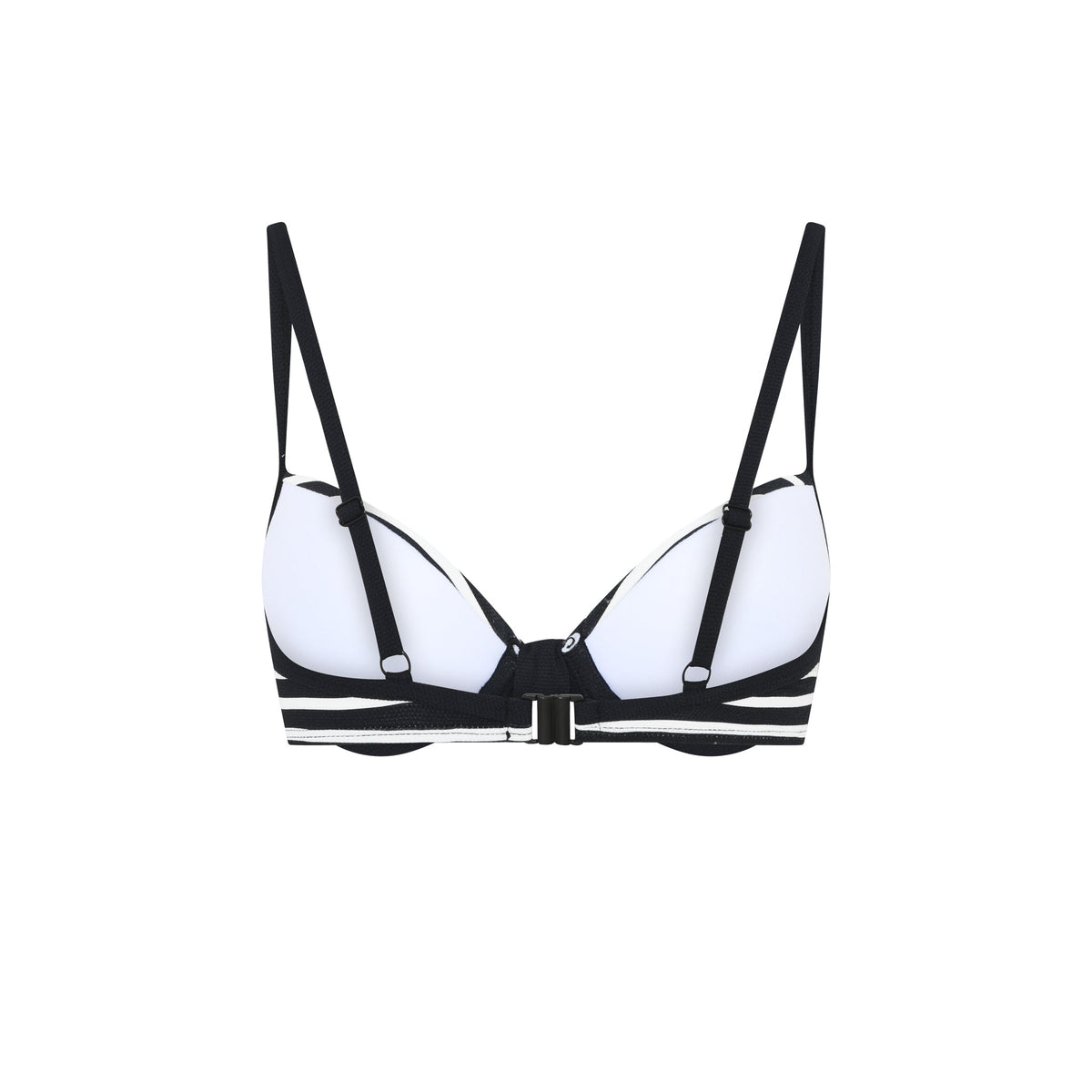Demi Bikini Top Moulded w. Wire, Black Stripe – CCDK Copenhagen