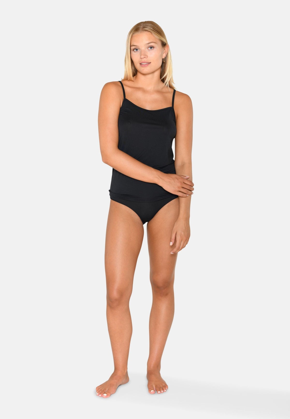 2-Pack Modal Strap Top, Black – CCDK Copenhagen